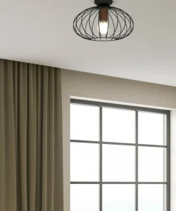 Store Sklep Kaja Lampa sufitowa z drucianym kloszem MLP7958 z serii MERIDIANO | Kaja Oświetlenie