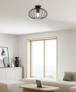 Store Sklep Kaja Lampa sufitowa z drucianym kloszem MLP7958 z serii MERIDIANO | Kaja Oświetlenie