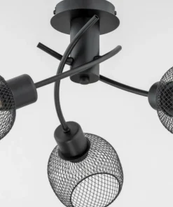 Store Sklep Kaja Lampa sufitowa z kloszami z drucianej siatki AL 25793 | Kaja