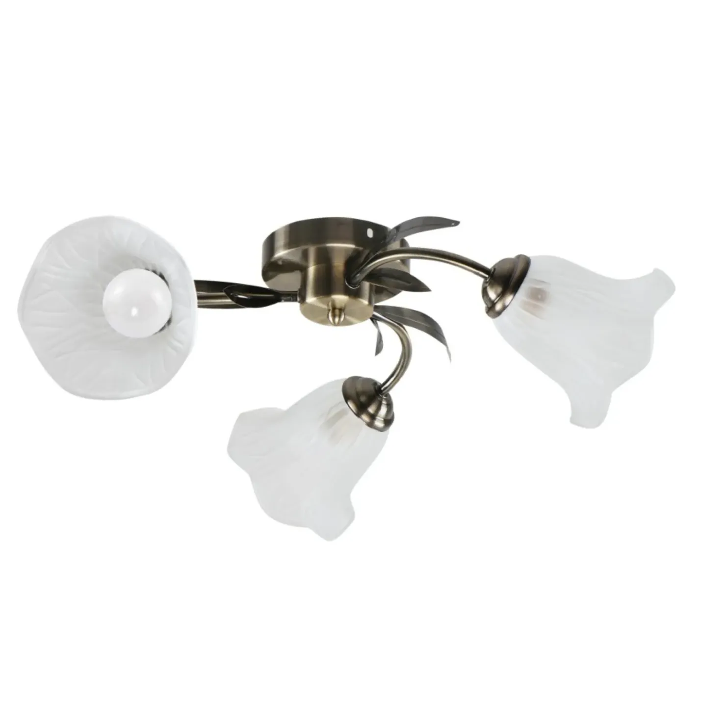Lampa sufitowa z kloszami imitującymi kwiaty 33-22493 ANTIQA | Kaja*Sklep Kaja Discount