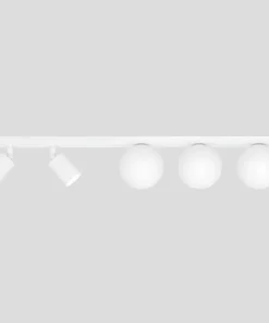 Lampa sufitowa z kloszami i reflektorami K-5496 z serii ANDI*Sklep Kaja Discount