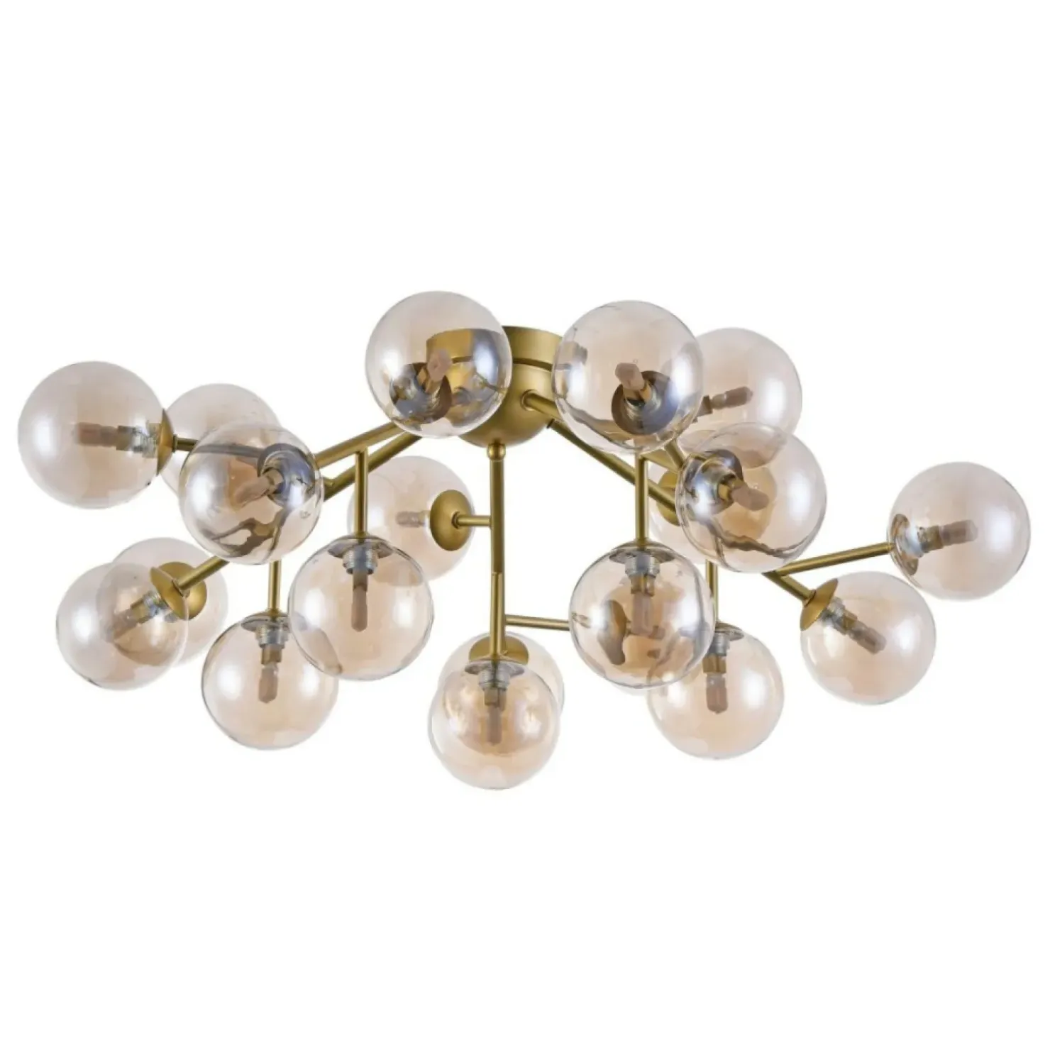 Online Sklep Kaja Lampa sufitowa z kloszami MOD545PL-20G DALLAS | Kaja Oświetlenie złoty