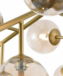 Online Sklep Kaja Lampa sufitowa z kloszami MOD545PL-20G DALLAS | Kaja Oświetlenie złoty