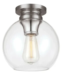 Lampa sufitowa z kloszem kulą FE-TABBY-F-PN z serii TABBY*Sklep Kaja Clearance