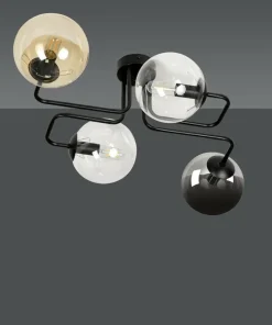 Cheap Sklep Kaja Lampa sufitowa z kolorowymi kloszami 843/4M1 | Kaja Oświetlenie