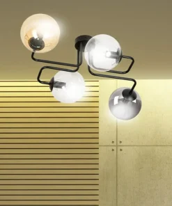 Cheap Sklep Kaja Lampa sufitowa z kolorowymi kloszami 843/4M1 | Kaja Oświetlenie