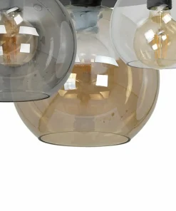 Lampa sufitowa z kolorowymi, okrągłymi kloszami MLP6589 SOFIA | Kaja*Sklep Kaja Sale