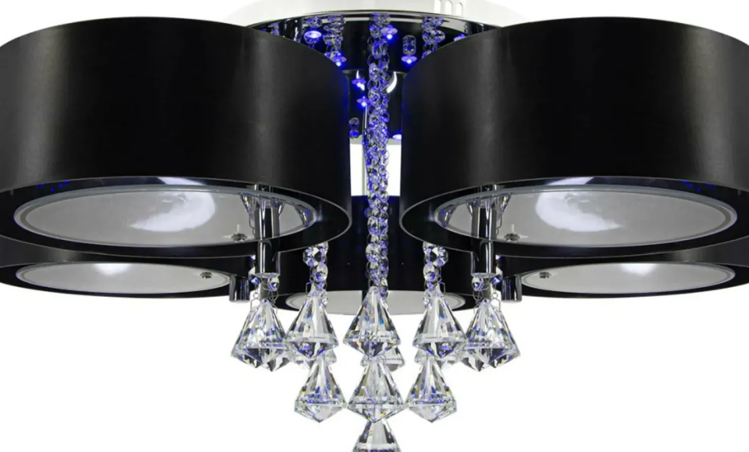 Online Sklep Kaja Lampa sufitowa z kryształkami DRS8006/5 8C BL ANTILA | Kaja
