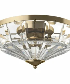 Lampa sufitowa z kryształkami, plafon ⌀39,6cm MOD094CL-04G FACET*Sklep Kaja Clearance
