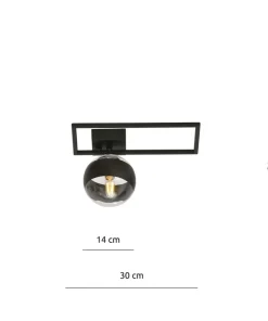 Lampa sufitowa z metalową ramką, do holu 1132/1D IMAGO | Kaja*Sklep Kaja Flash Sale
