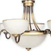 Lampa sufitowa z mlecznymi kloszami O2096 W8 PAT SATO | Kaja*Sklep Kaja Online