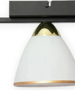 Lampa sufitowa z mlecznymi kloszami O3253 P3 CZA + ZL z serii FABER*Sklep Kaja Shop