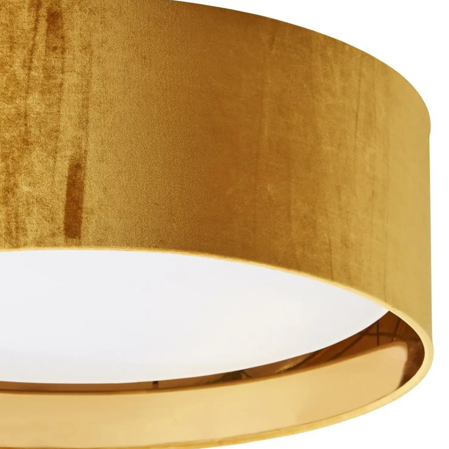 Lampa sufitowa z musztardowym abażurem TK 6123 TERCINO | Kaja*Sklep Kaja Flash Sale