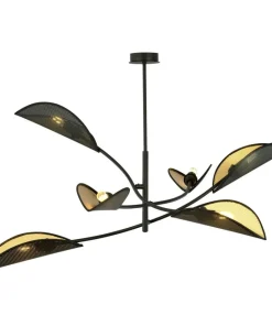New Sklep Kaja Lampa sufitowa z niesymetrycznymi ramionami 1106/6 LOTUS | Kaja