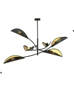 New Sklep Kaja Lampa sufitowa z niesymetrycznymi ramionami 1106/6 LOTUS | Kaja
