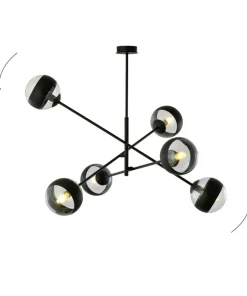 Best Sale Sklep Kaja Lampa sufitowa z obrotowymi ramionami 1168/6 LINEAR | Kaja Oświetlenie