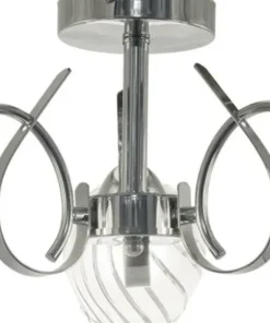 Lampa sufitowa z ozdobnymi kloszami 7138/3 8C DAKOTA | Kaja*Sklep Kaja Flash Sale