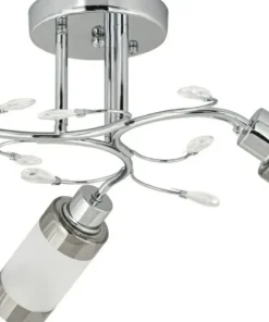 Lampa sufitowa z ozdobnymi kryształkami 8267/3 8C | Kaja Oświetlenie*Sklep Kaja Shop