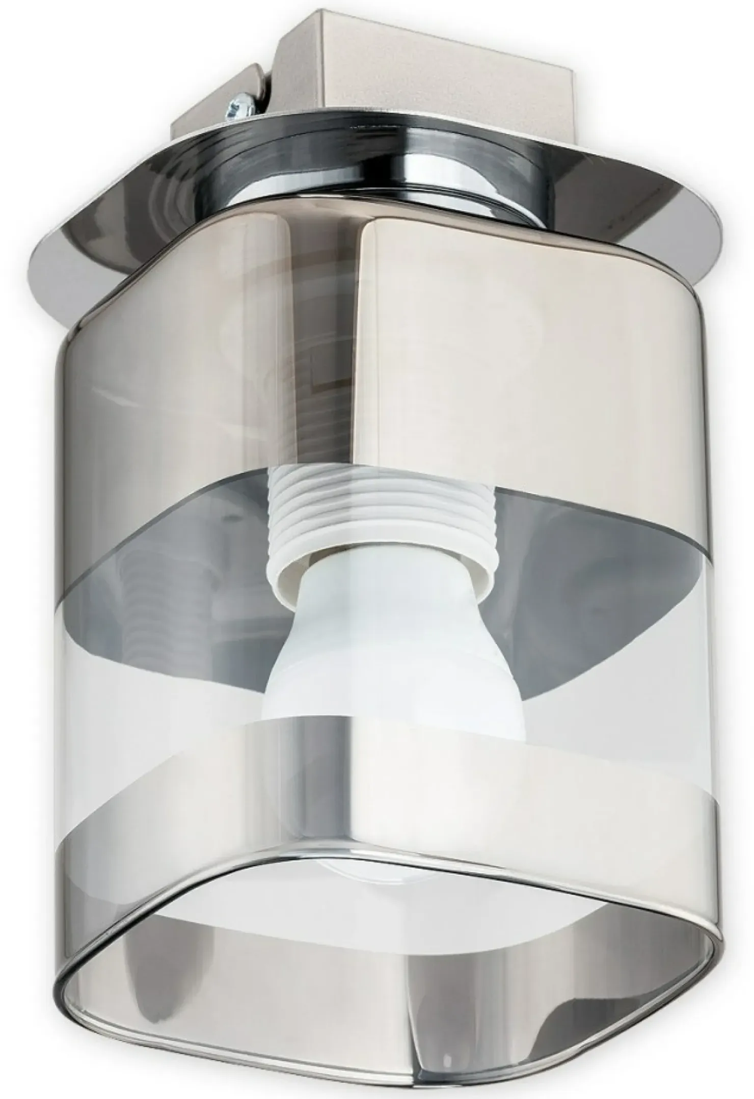 Lampa sufitowa z ozdobnym kloszem O2611 P1 CH CHROMS | Kaja*Sklep Kaja Hot