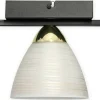 Lampa sufitowa z ozdobnym kloszem O3271 P1 CZA + ZL z serii BAFER*Sklep Kaja Discount