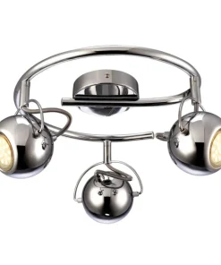 Hot Sklep Kaja Lampa sufitowa z reflektorami K-8002/3G CHR SALVA | Kaja chrom