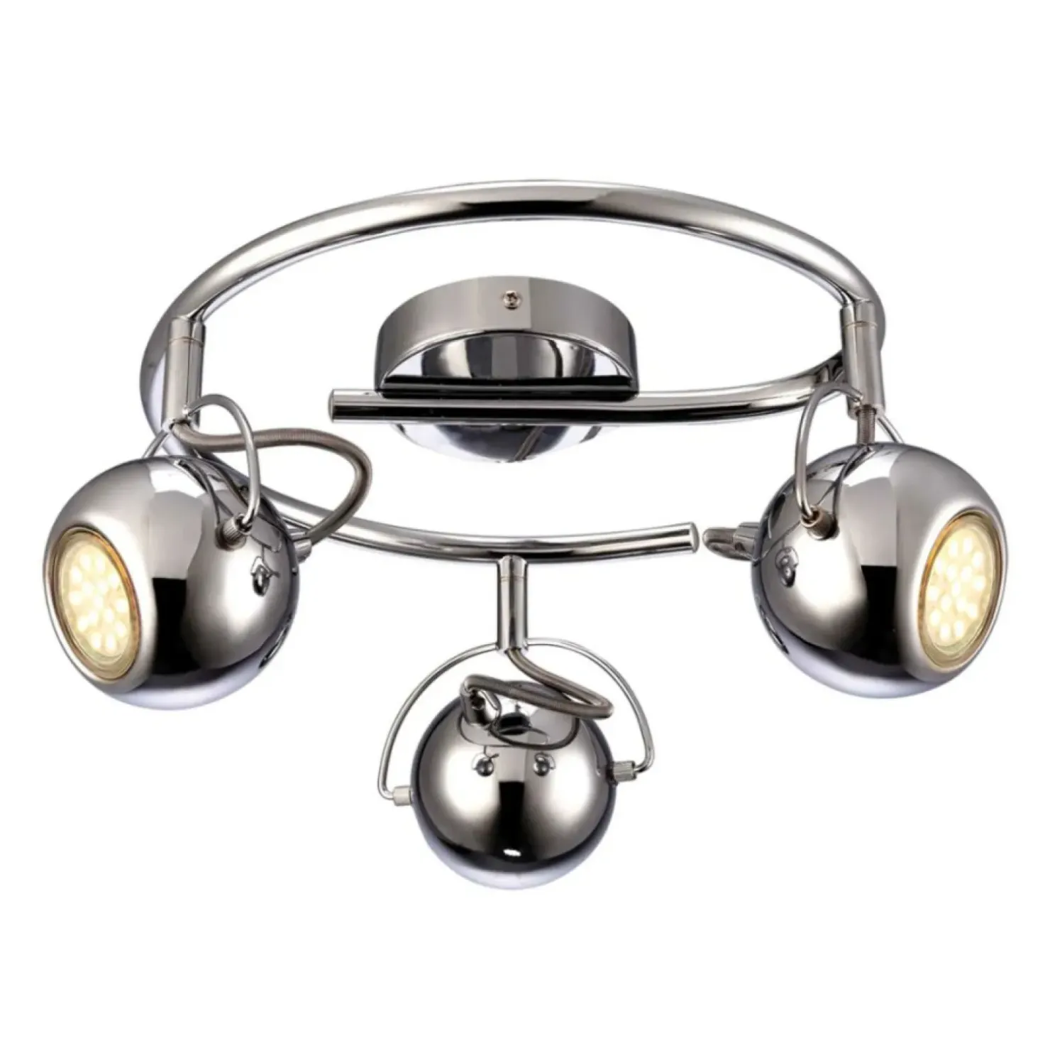 Hot Sklep Kaja Lampa sufitowa z reflektorami K-8002/3G CHR SALVA | Kaja chrom