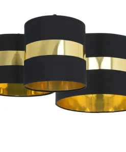 Flash Sale Sklep Kaja Lampa sufitowa z trzema ozdobnymi abażurami MLP63200 z serii PALMIRA | Kaja Oświ