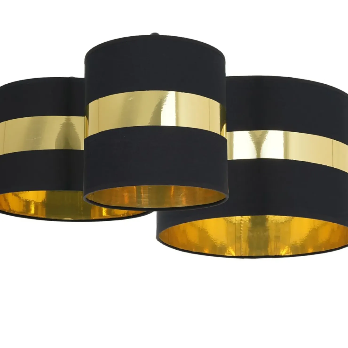 Flash Sale Sklep Kaja Lampa sufitowa z trzema ozdobnymi abażurami MLP63200 z serii PALMIRA | Kaja Oświ