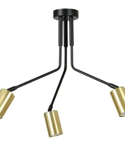 Outlet Sklep Kaja Lampa sufitowa z trzema ramionami na żarówki GU10 655/3 | Kaja