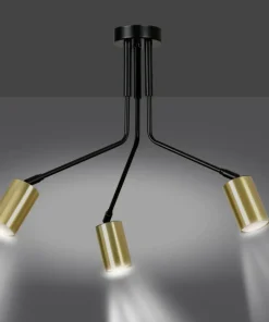 Outlet Sklep Kaja Lampa sufitowa z trzema ramionami na żarówki GU10 655/3 | Kaja