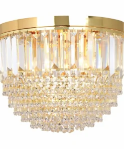 Lampa sufitowa z wiszącymi kryształkami FC19003/5 CHARLOTTE | Kaja*Sklep Kaja Cheap