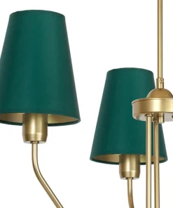 Cheap Sklep Kaja Lampa sufitowa z zielonymi abażurami MLP4907 z serii VICTORIA | Kaja Oświetlenie
