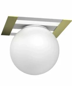 Lampa sufitowa ze złotym zdobieniem LX 4611 SATELIT | Kaja Oświetlenie*Sklep Kaja Cheap