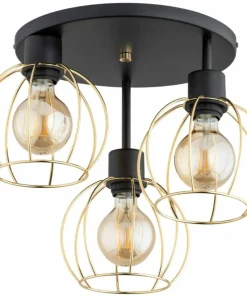 Shop Sklep Kaja Lampa sufitowa ze złotymi, drucianymi oprawkami AL 62350 z serii ORSO