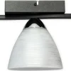 Lampa sufitowa ze zwężanym kloszem O3271 P1 CZA + CH z serii BAFER*Sklep Kaja Online