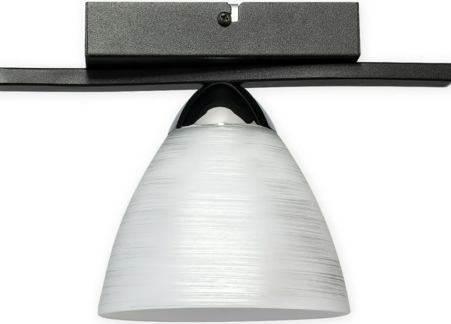 Lampa sufitowa ze zwężanym kloszem O3271 P1 CZA + CH z serii BAFER*Sklep Kaja Online