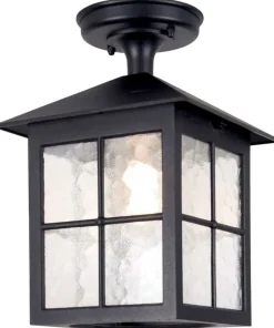 Lampa sufitowa, zewnętrzna, czarna BL18A-BLACK z serii WINCHESTER*Sklep Kaja Clearance
