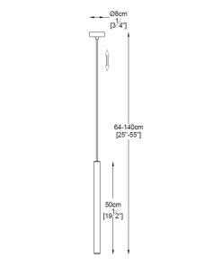Best Sale Sklep Kaja Lampa tuba w kolorze m P0461-01A-L7L7 LOYA | Kaja miedziany
