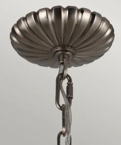 Lampa w kolorze antycznego niklu FE-ADAMS-4P-ANL z serii ADAMS*Sklep Kaja Fashion