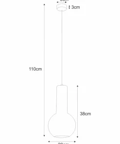 New Sklep Kaja Lampa w kształcie drucianej gruszki K-4525 ARVI WHITE | Kaja