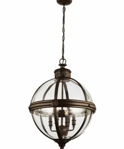 Lampa wisząca, 4 punkty świetlne FE-ADAMS-4P-BRZ z serii ADAMS*Sklep Kaja Cheap