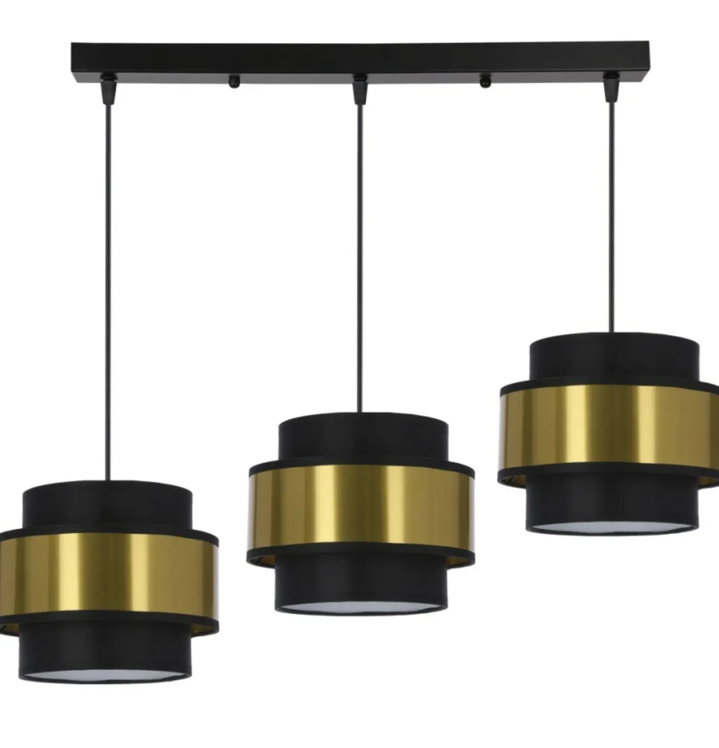 Outlet Sklep Kaja Lampa wisząca, abażury w stylu glamour 33-17932 z serii PRESTIGE