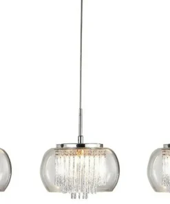 Hot Sklep Kaja Lampa wisząca AZ2453 - Rego 3 line - AZZARDO chrom