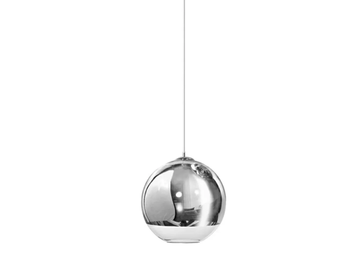 Store Sklep Kaja Lampa wisząca AZ0731 - Silver ball 18 - AZZARDO chrom