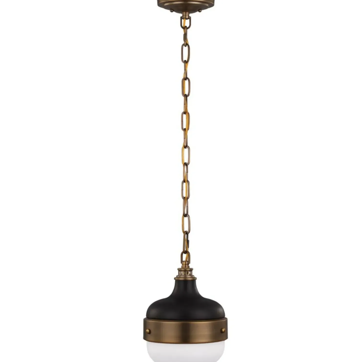 Cheap Sklep Kaja Lampa wisząca, czerń i mosiądz FE-CADENCE-1P-MB z serii CADENCE