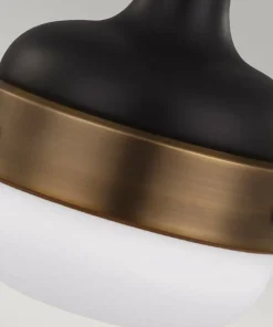 Cheap Sklep Kaja Lampa wisząca, czerń i mosiądz FE-CADENCE-1P-MB z serii CADENCE