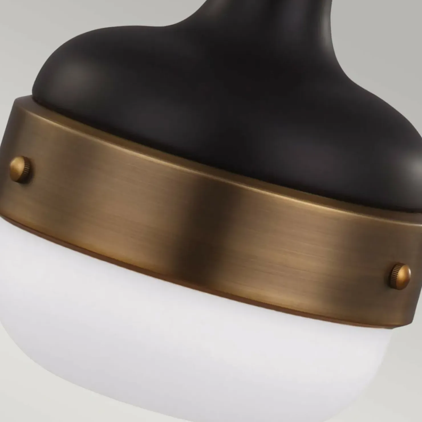 Cheap Sklep Kaja Lampa wisząca, czerń i mosiądz FE-CADENCE-1P-MB z serii CADENCE