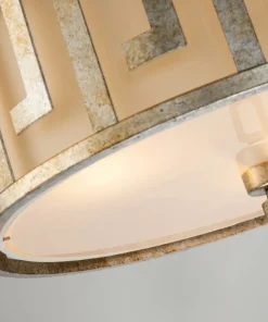 Store Sklep Kaja Lampa wisząca do klasycznego wnętrza GN-LEMURIA-P-L z serii LEMURIA postarzanezłoto