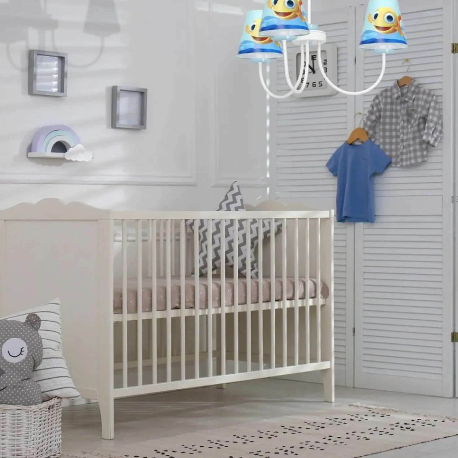 Lampa wisząca do pokoju dziecięcego MLP6809 z serii RYBKA | Kaja Oświetlenie*Sklep Kaja Sale