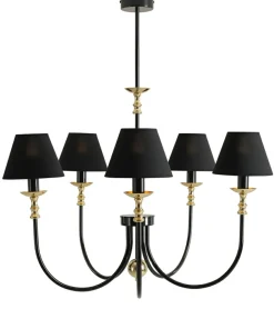 Lampa wisząca do salonu w stylu glamour 1118F1 z serii ROMA | Kaja*Sklep Kaja Cheap